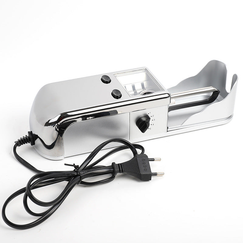 Silver Metal Electric Cigarette Filler Machine