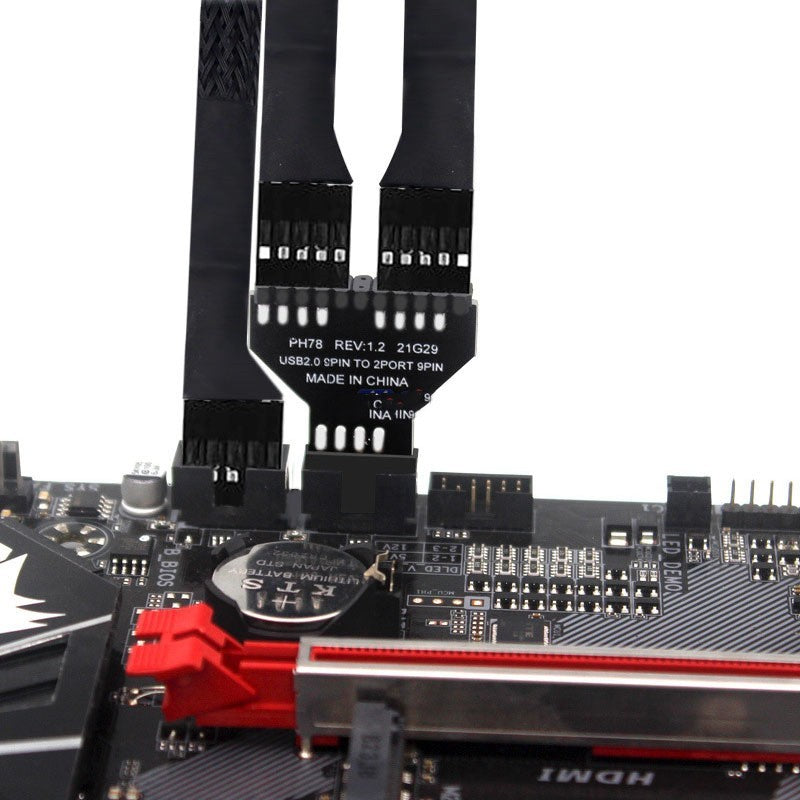 RGB Light Fan Speed Measurement Adapter Card