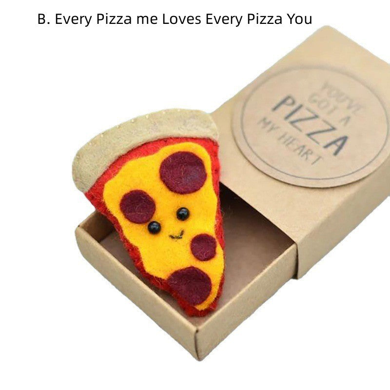 Creative Cute Pizza Friendship Gift Box
