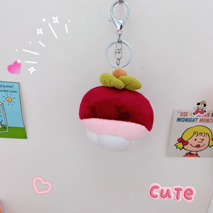 Creative Plush Cute Fruit Keychain Pendant
