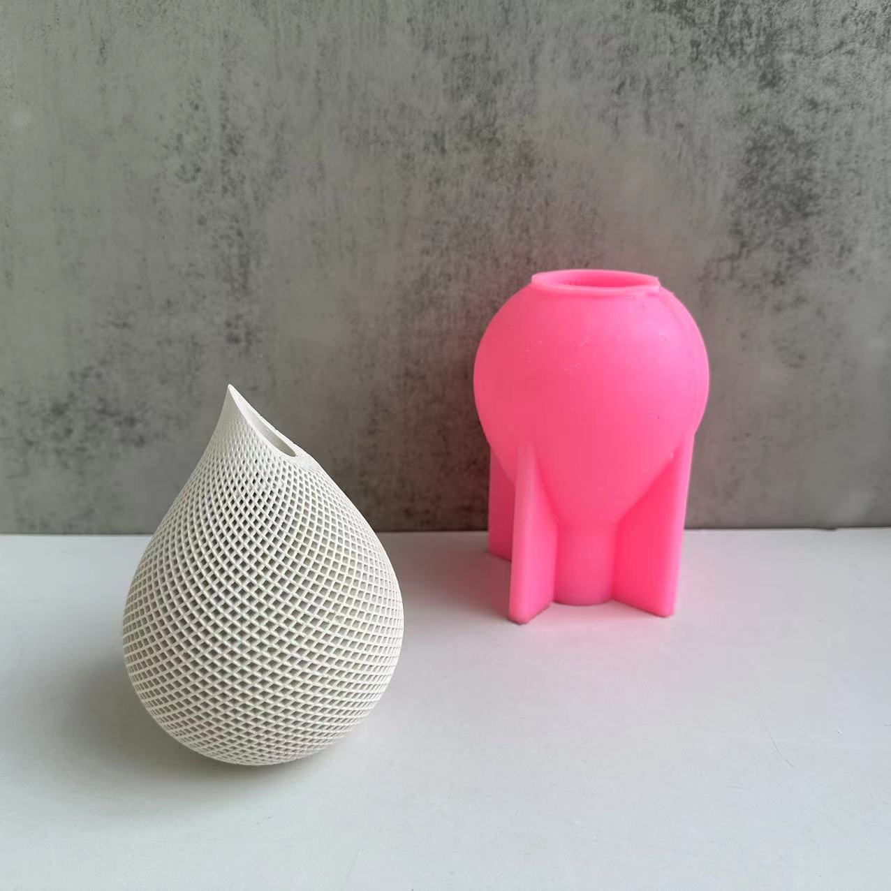 Water Drop Vase Silicone Mold