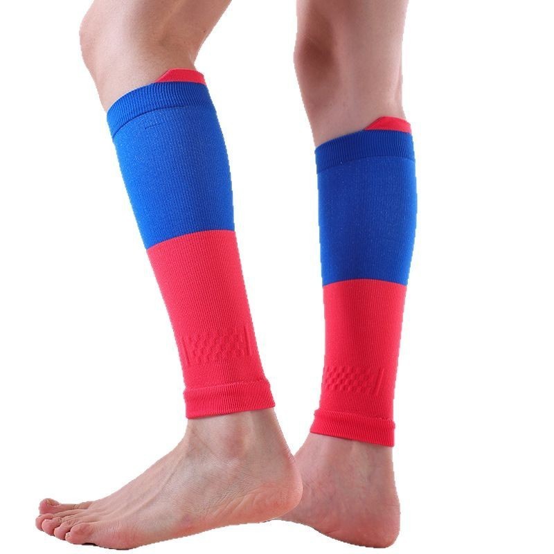 Marathon Cross-country Running Basketball Sports Color Matching Compression Calf Socks