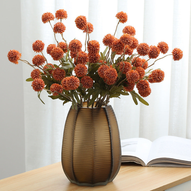 Simulated Flower Living Room Potted Flower Arrangement Ball Decoration
