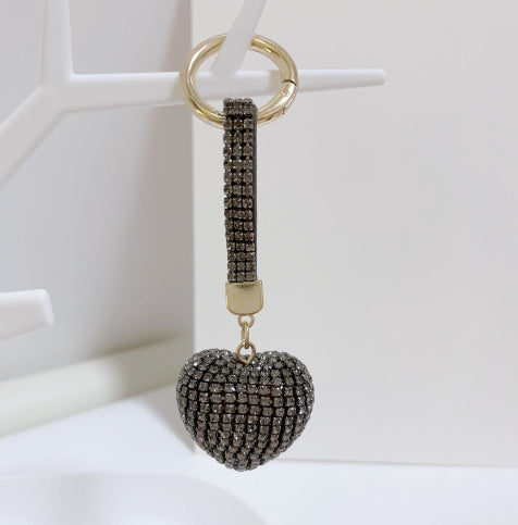 Creative Diamond Cute Heart Car Key Ring Pendant