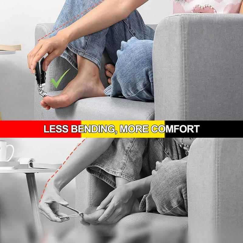 Elbow Stainless Steel Long Handle Nail Scissors