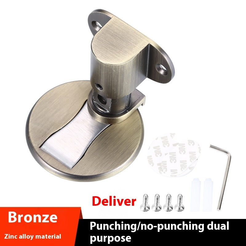 Strong Magnetic Door Suction Punch-free Bedroom Invisible Door Mute Door Stop Anti-collision
