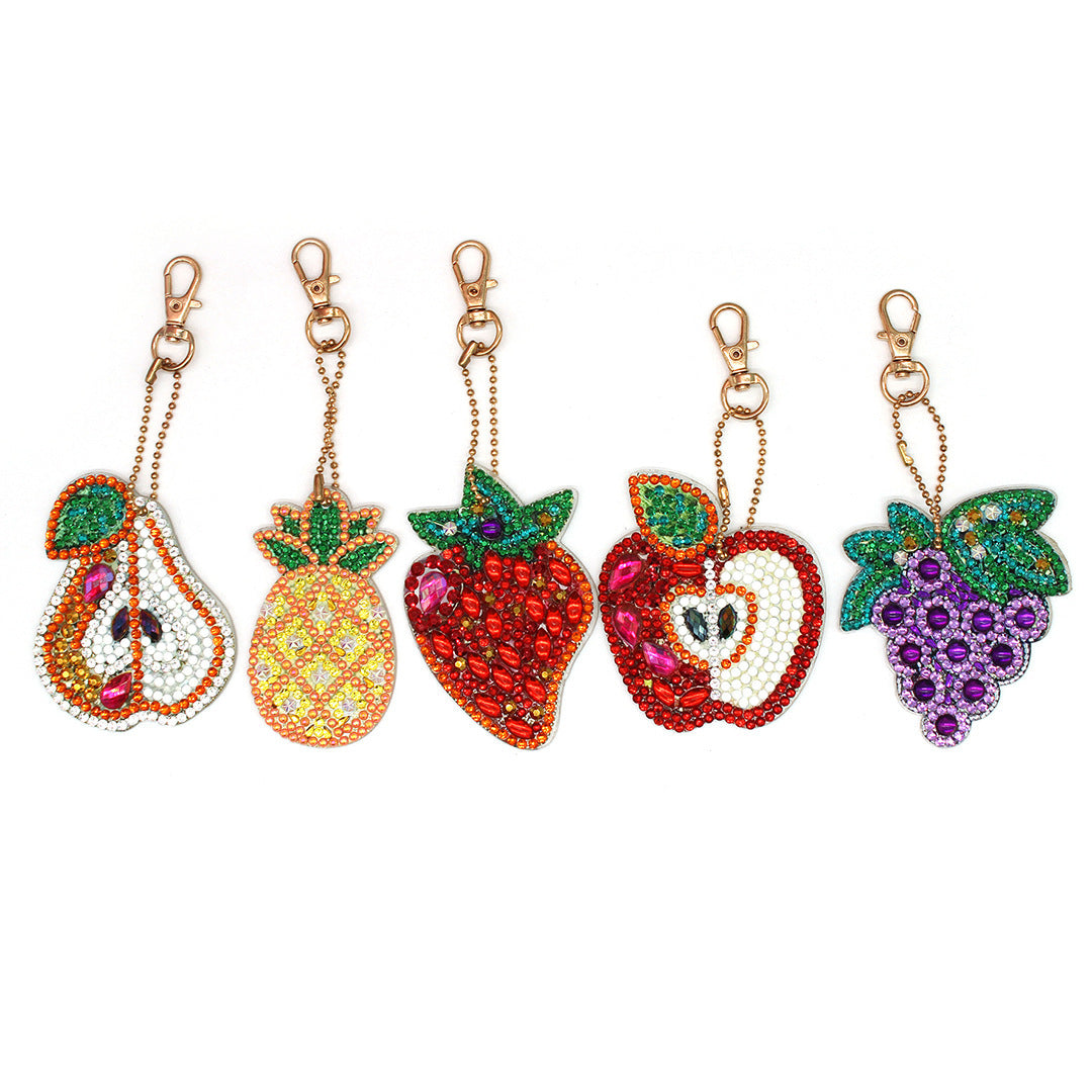Diamond Painting Keychain Creative Children Cartoon Decorative Pendant