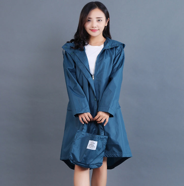 Fashion windbreaker raincoat