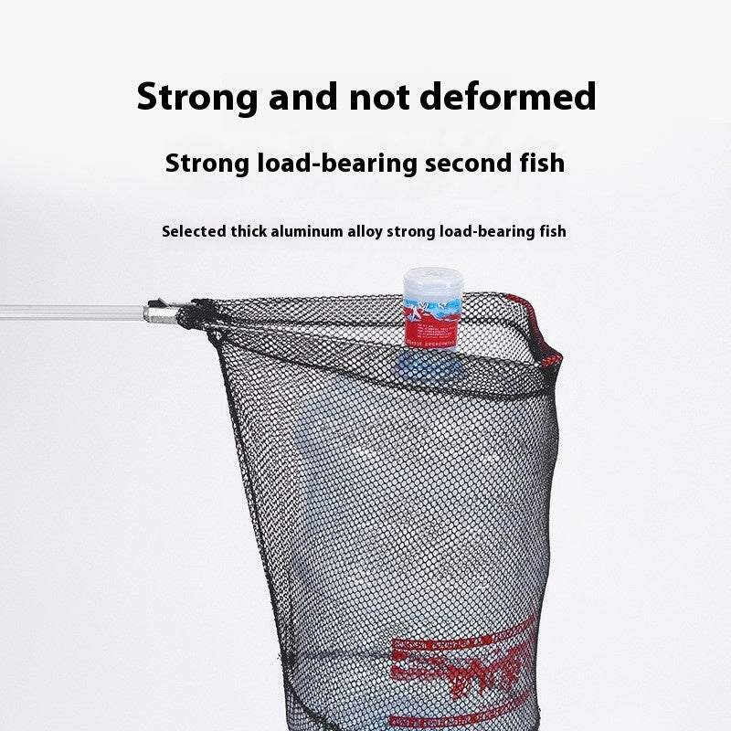 Aluminum Alloy Triangle Dip Net Integrated Portable Folding Retractable