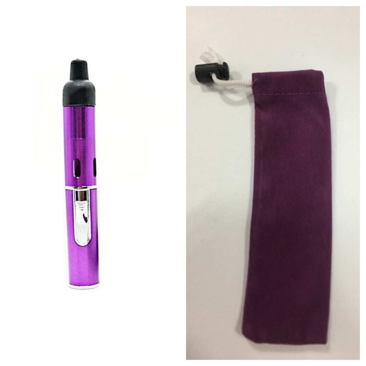 Metal Tobacco Pipe Aroma Lighter With Volcanic Rock