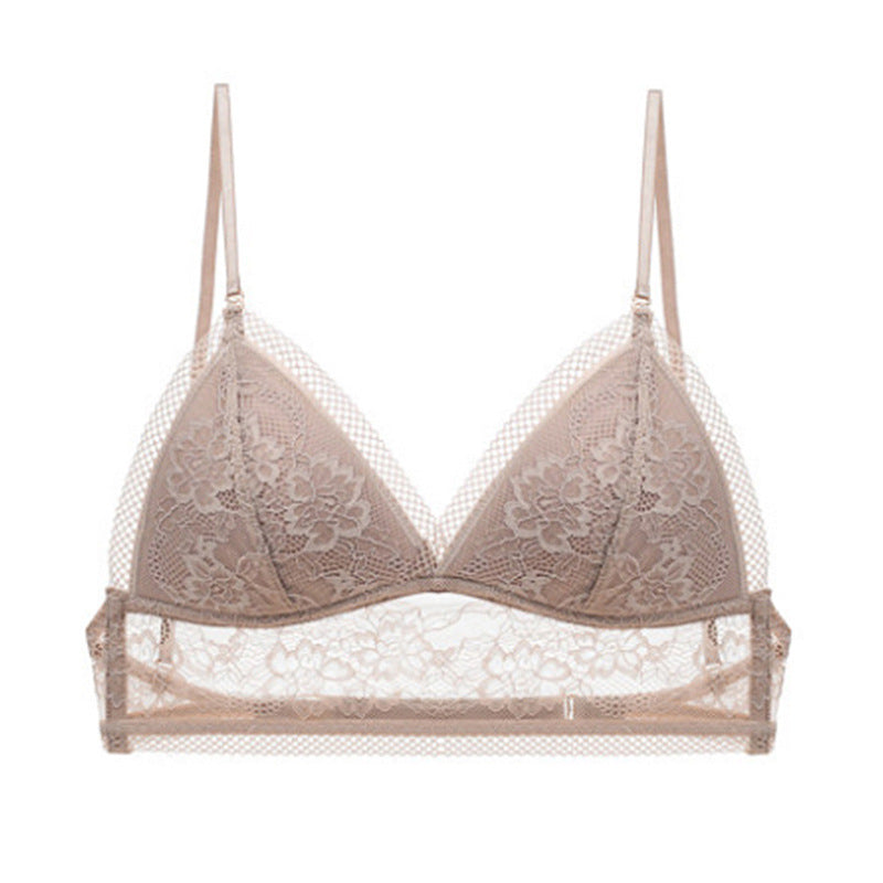 Beauty Back Invisible Nude Bra Ultra-thin U-shaped Big Chest Small