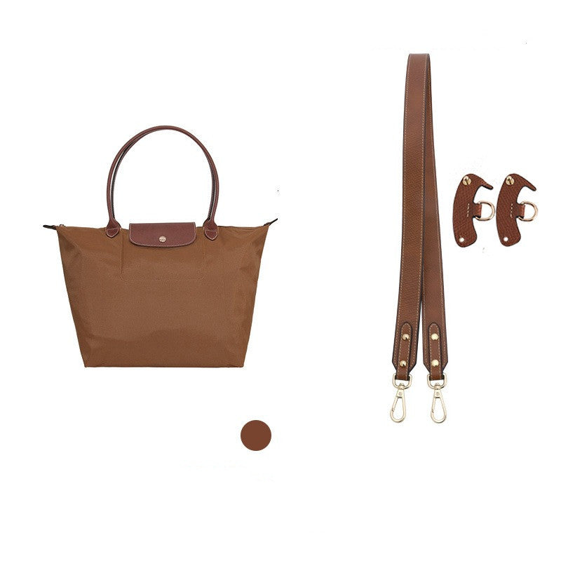 Small Modified Perforated Crossbody Strap