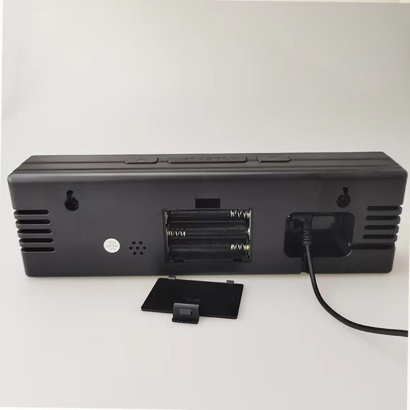 LED Multi-function Mirror Large Screen Electronic Alarm Clock