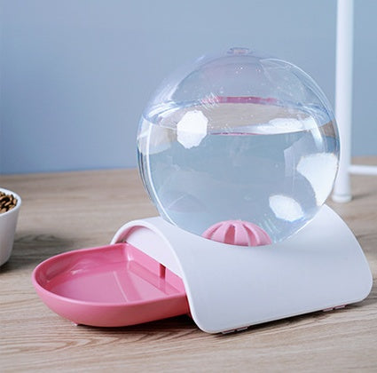 Bubble Pet Cat Non Wet Mouth Water Dispenser