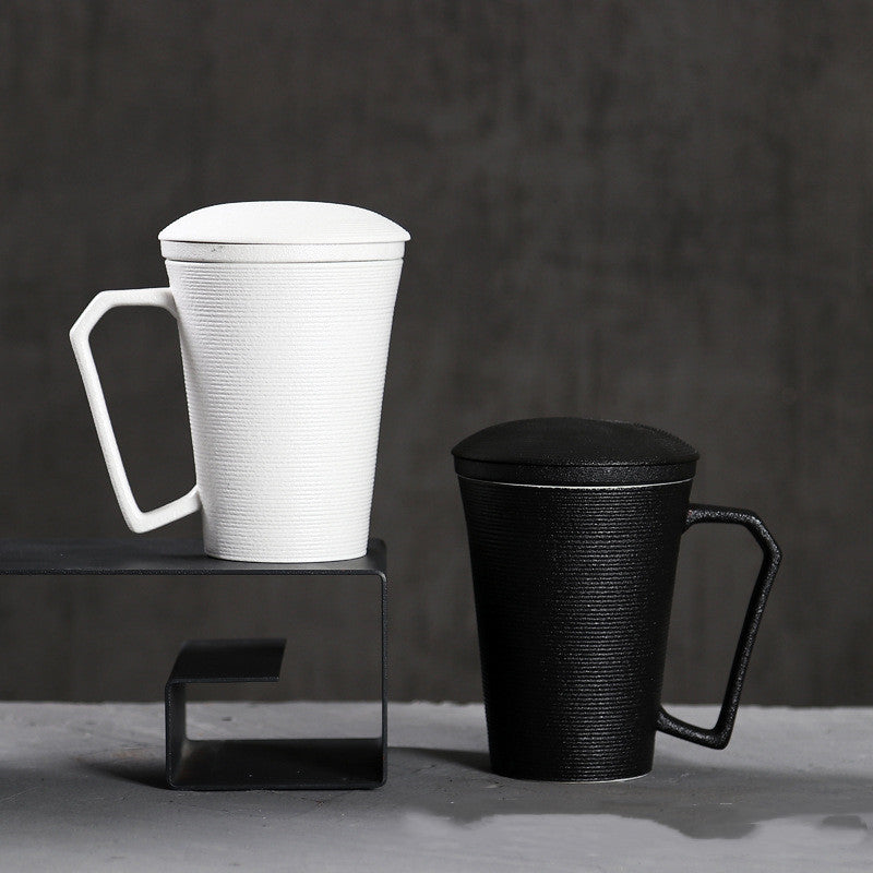 Ceramic Travel Mug Creative Mug With Cover