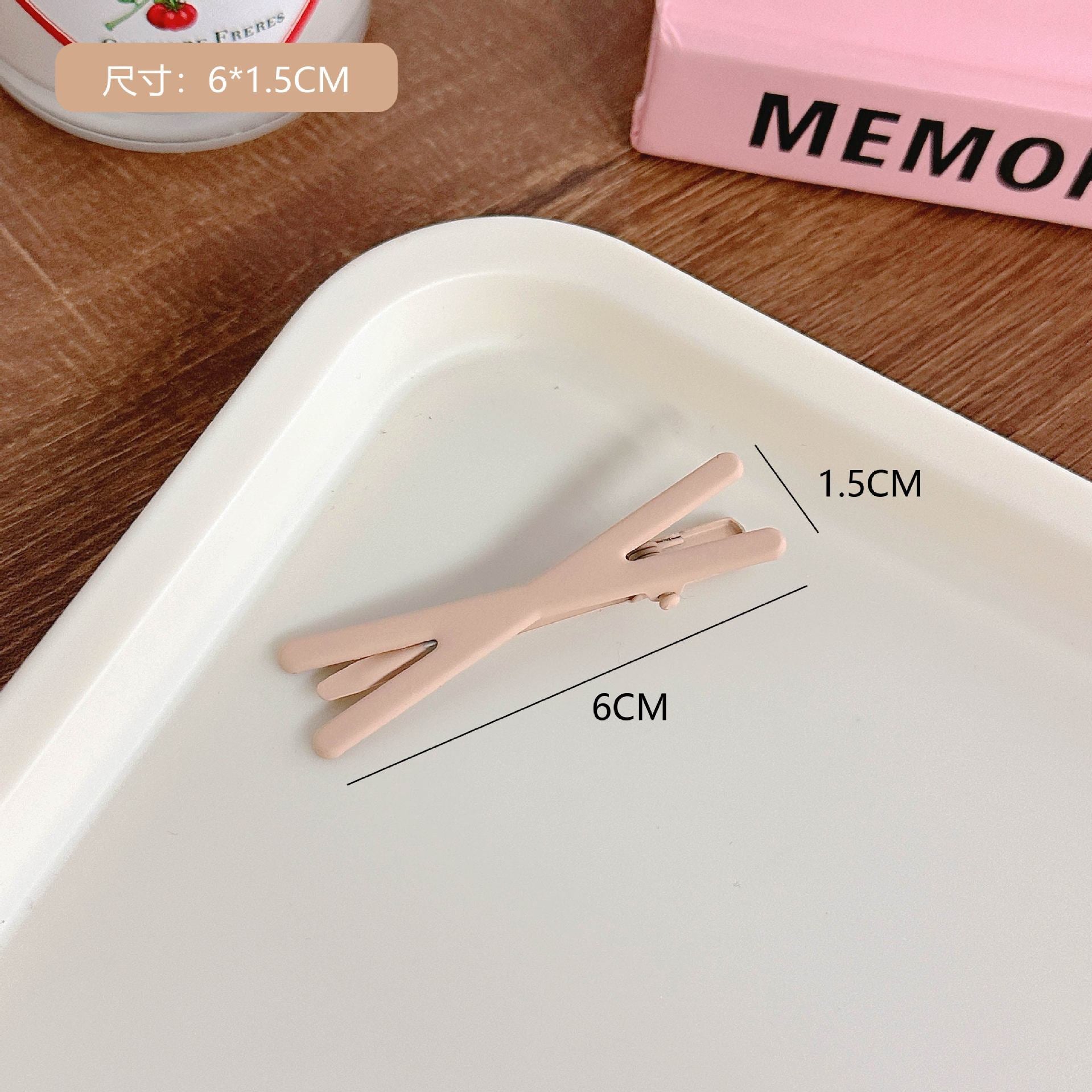 Coffee Color Series Barrettes Combination Retro Temperament