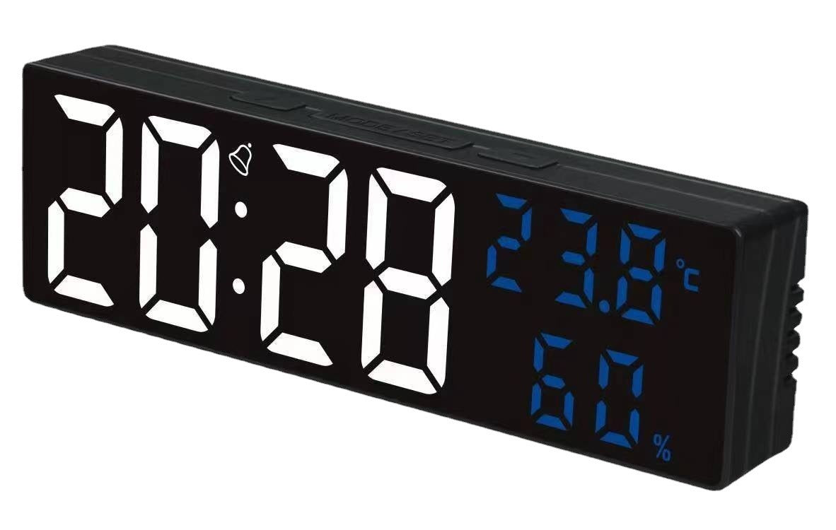 LED Multi-function Mirror Large Screen Electronic Alarm Clock