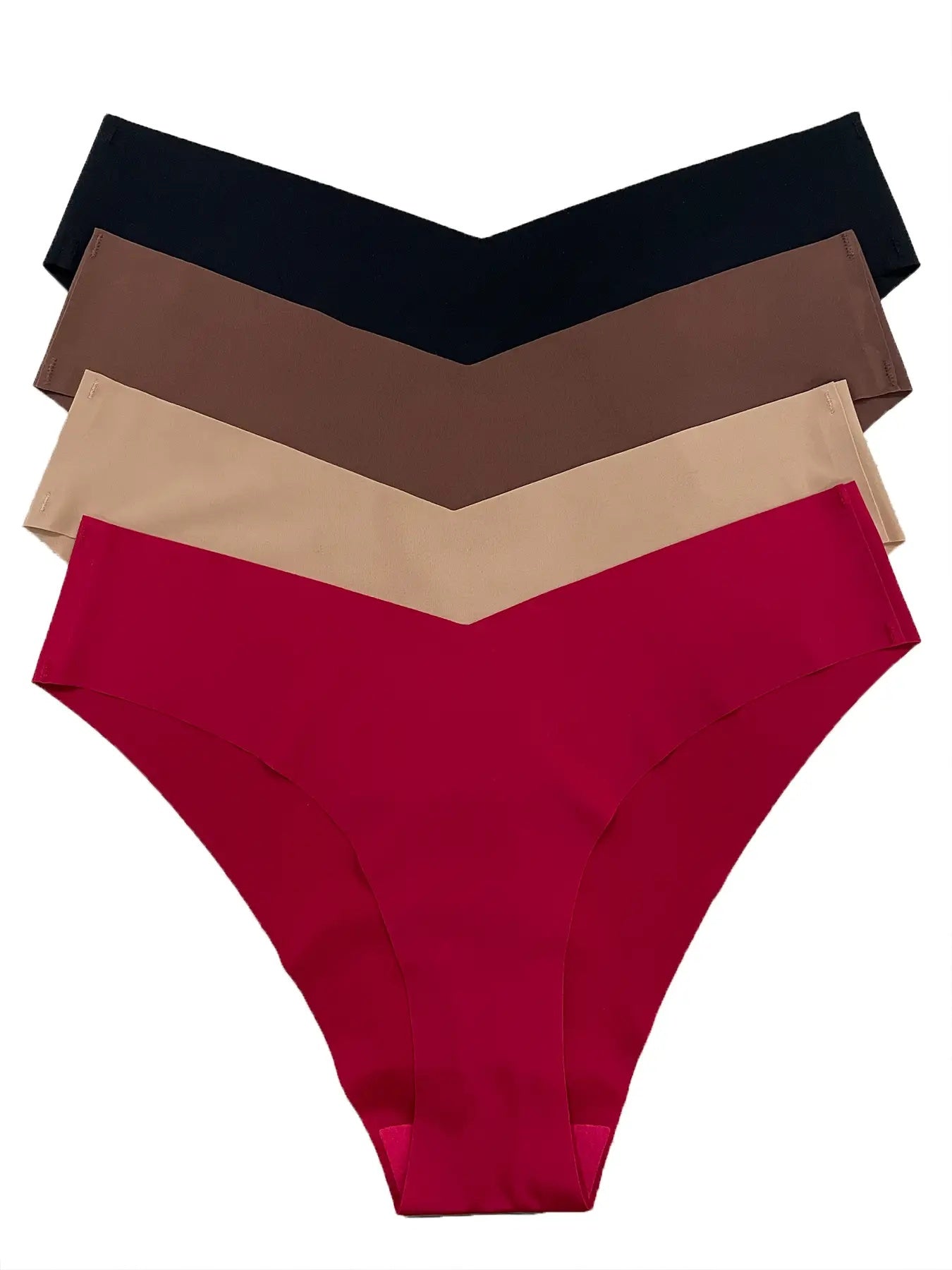 Seamless Ice Silk Underwear Women's Cotton Crotch Breathable Underwear