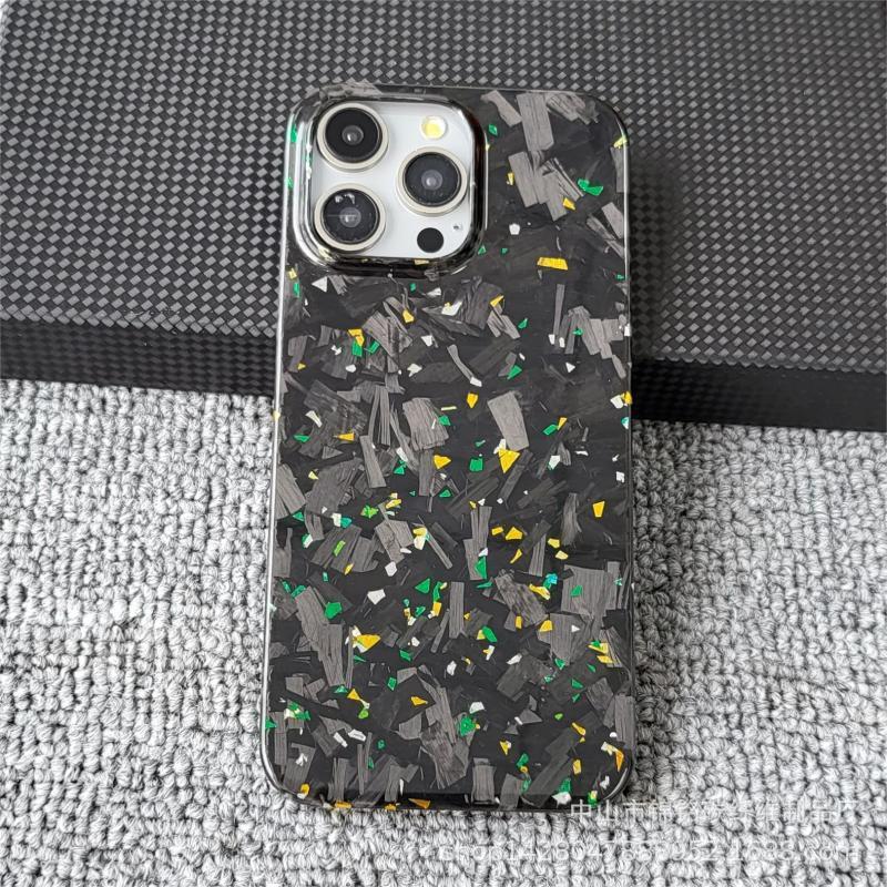 Forged Pattern Carbon Fiber Phone Shell