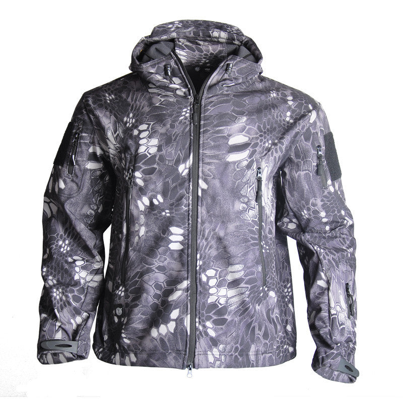 Sharkskin soft shell jacket