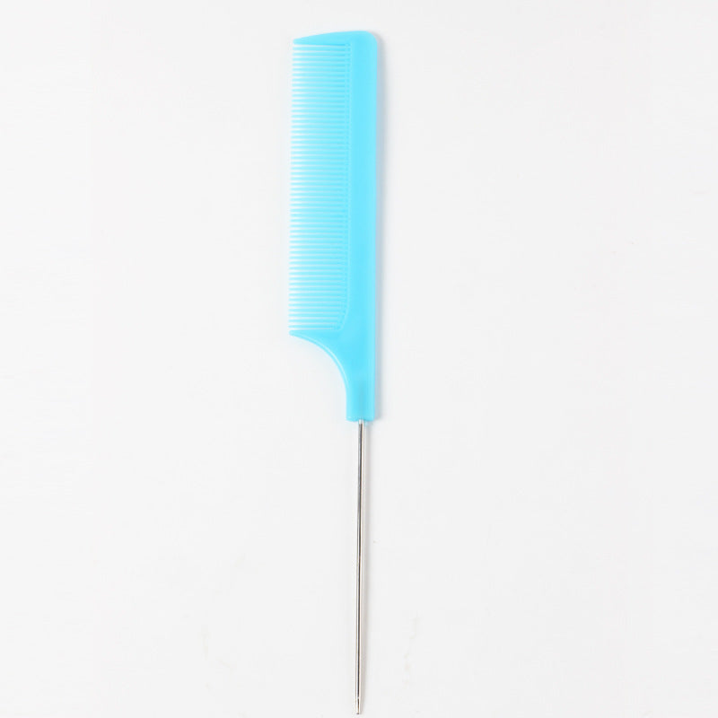 Hairdressing Steel Needle Tail Comb Hair Dyeing And Dyeing Comb Hair Tools