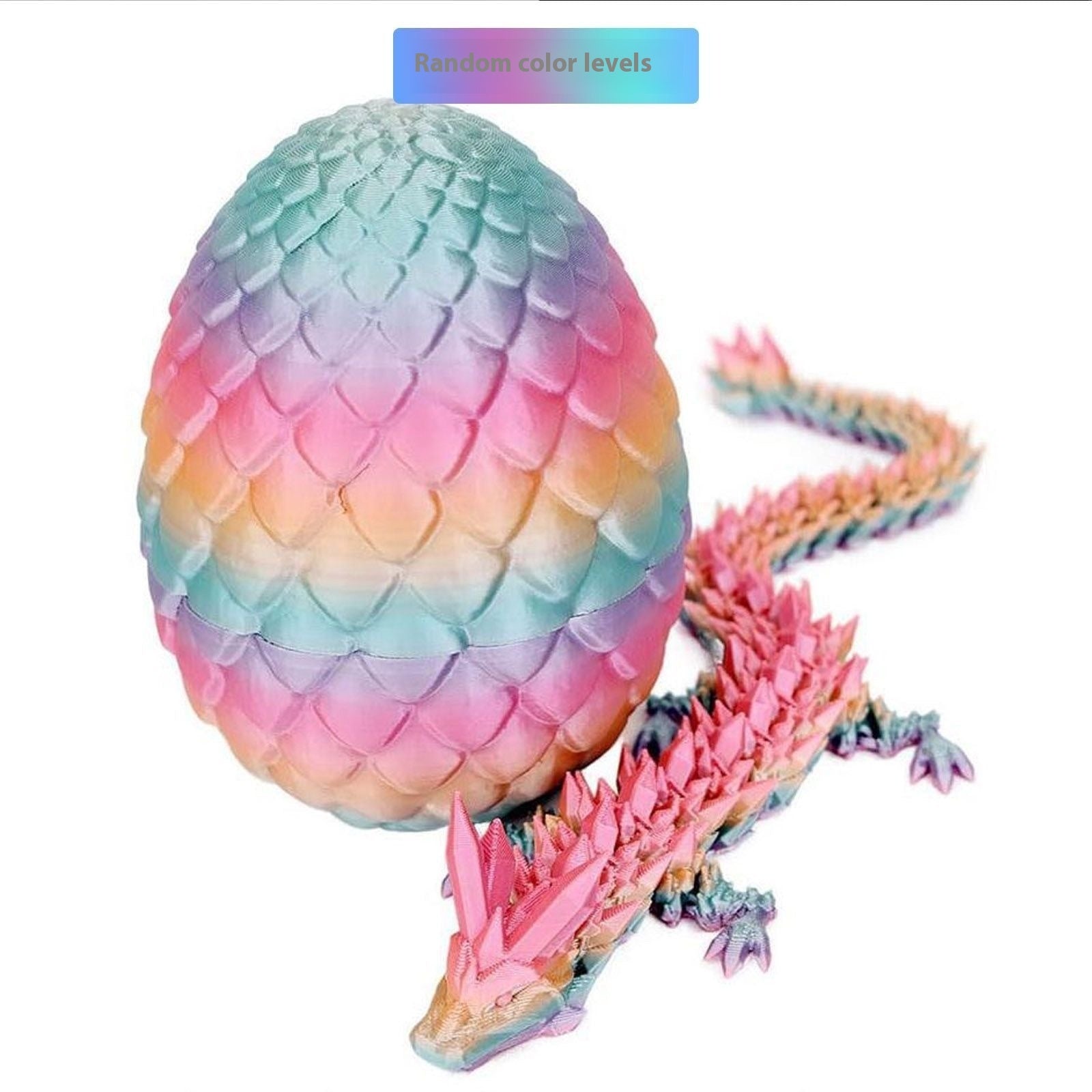 3D Printing Dragon Egg Dragon Gift Set Gem Dragon Decoration Hand-made Gift Color Decorative Creative Fashion Play