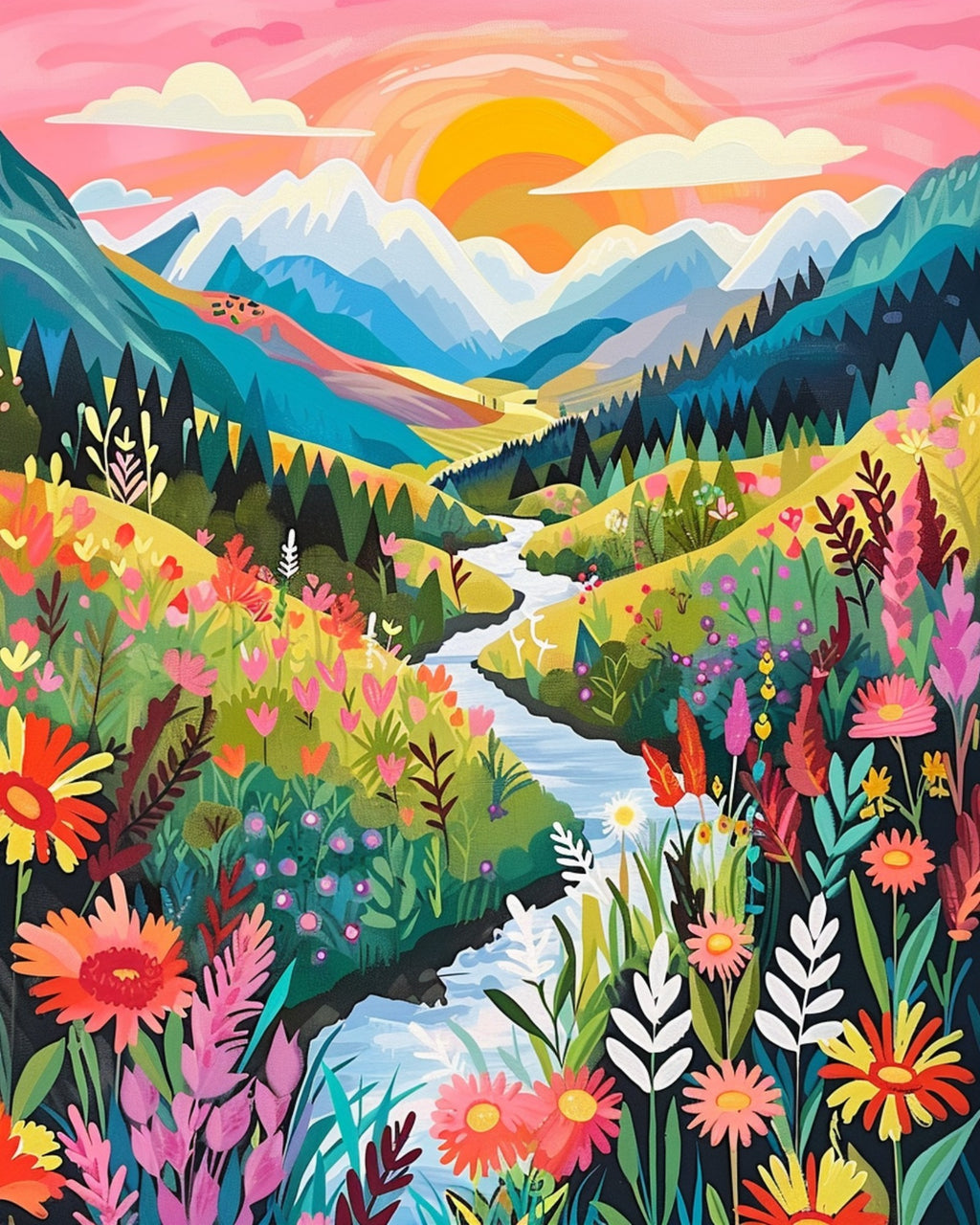 Diy Digital Oil Painting Hand Painted Decorative Painting