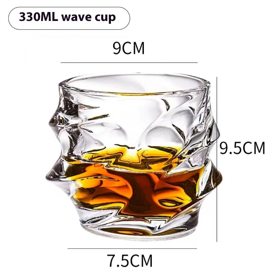 Whiskey Pure Drink Internet Celebrity Beer Brandy Glass Household High-end Classical Foreign Wine Bar Cup