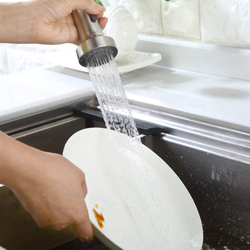 Kitchen Faucet Shower Hot And Cold Pull-out