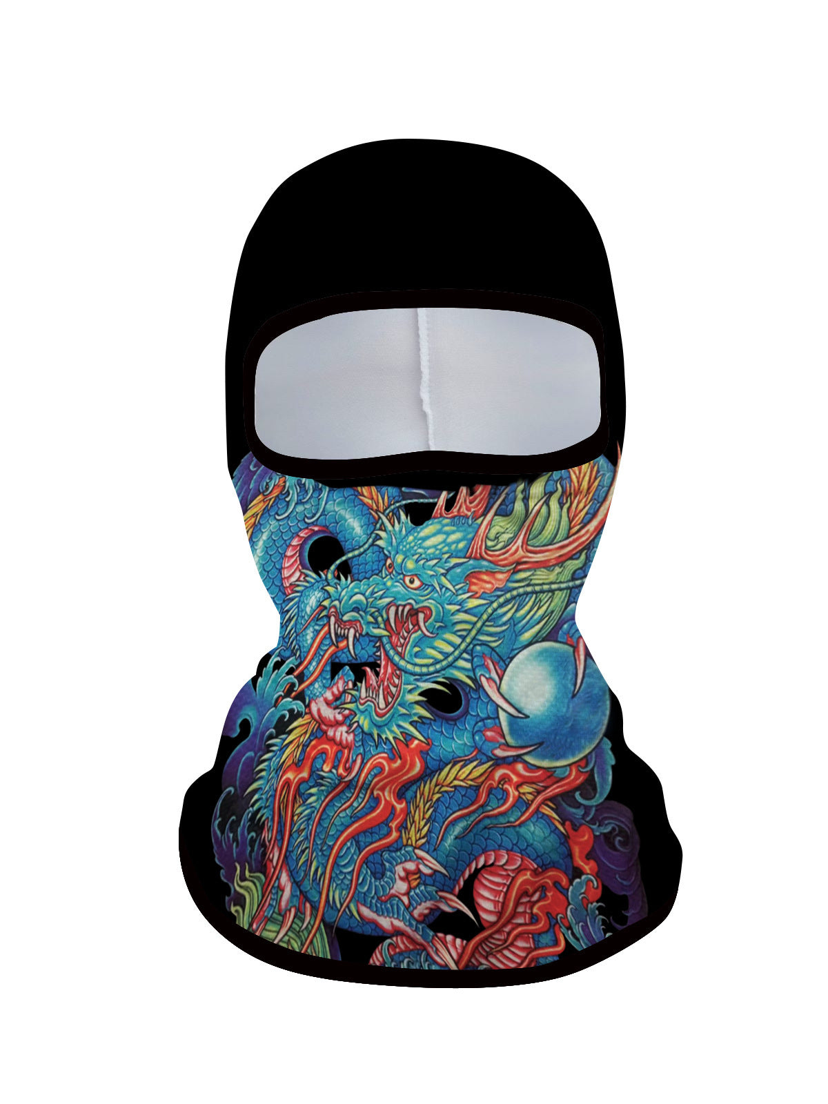 Riding Sun Block And Dustproof Hood Mask Funny Ice Feeling Breathable