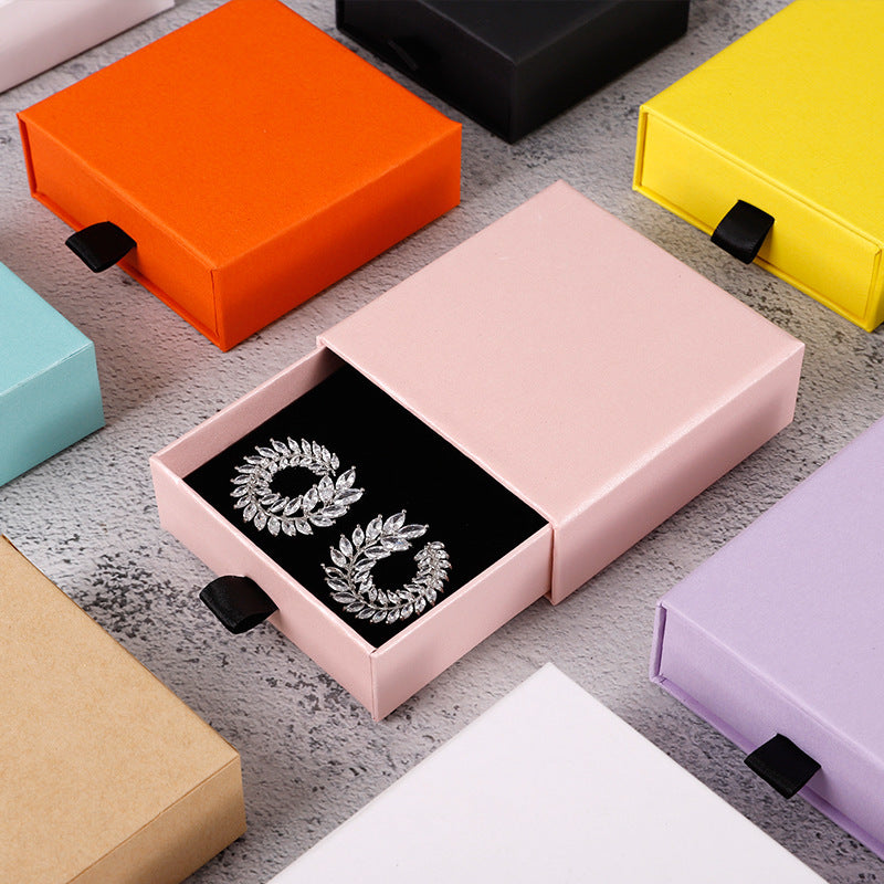 Ear Studs Jewelry Packing Box Storage