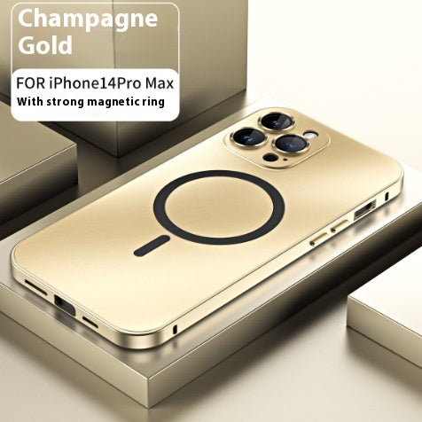 Spring Fastener Metal Frame Magnetic Phone Case