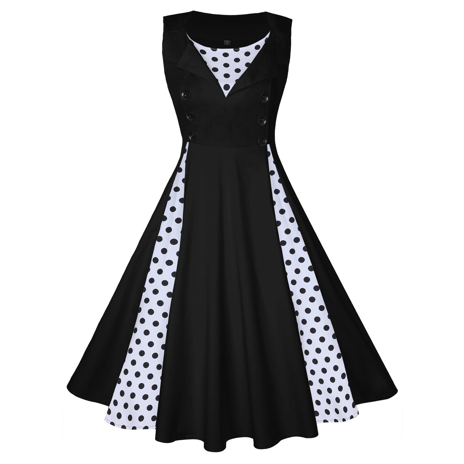 Women's Waist-tight Large Swing Hepburn Style Elegant Retro Dress