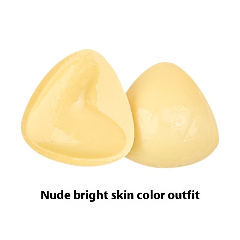 Double Sided Adhesive Sticky Bra Inserts Push Up Thick Sponge Breast Lift Pads Women Swimsuit Bikini Cup Enhancer