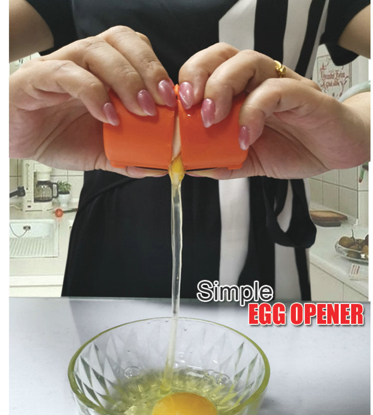 Modern Minimalist Portable Plastic Egg Opener