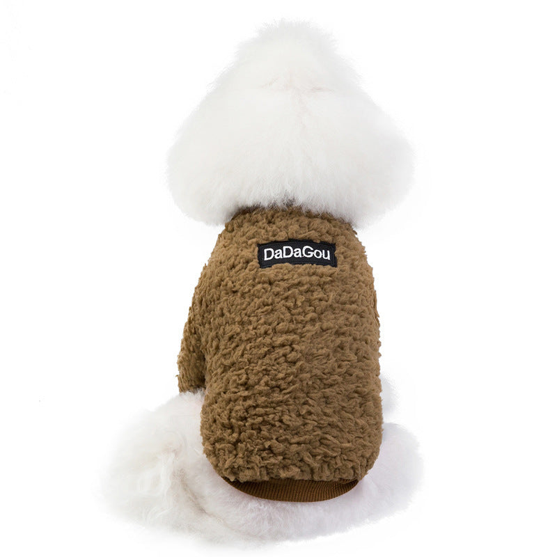 New Style Warm Fleece Clothes For Puppies