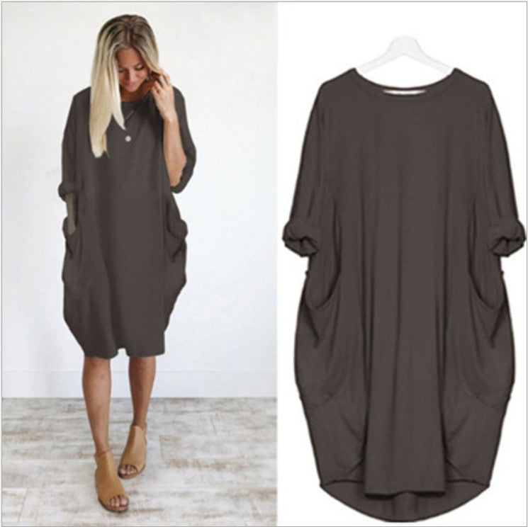 Casual Mid-length Dress