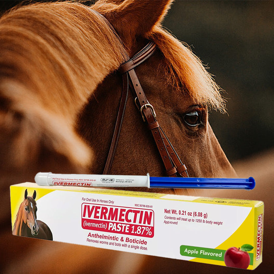 Gel Horse Insecticide-apple Flavor Cream