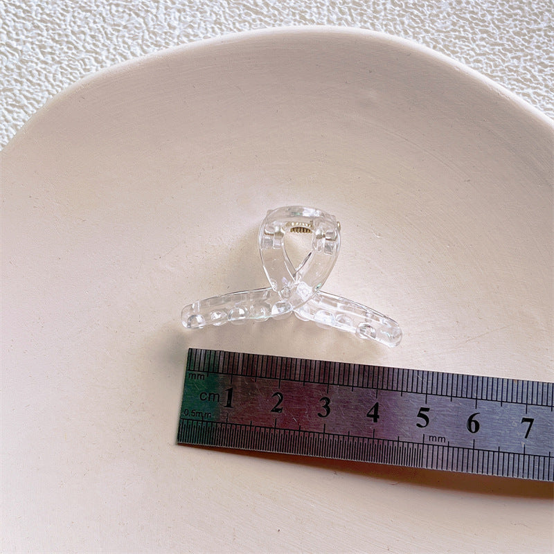 Mini Cute Translucent Bangs Side Clip