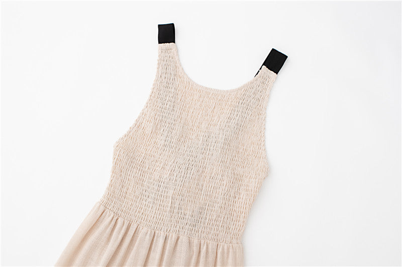 New Women's Knot Design Sleeveless Vest Dress