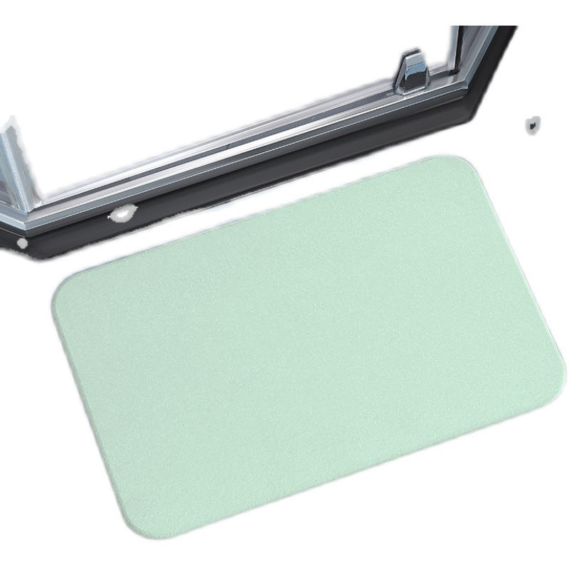 Diatom Ooze Floor Mat Absorbent Bathroom Non-slip Quick-drying Floor Mat Bathroom Entrance Toilet Mat Diatomite Hard