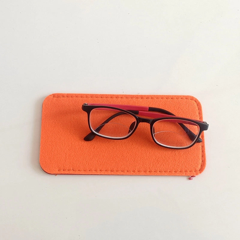 Compact And Lightweight Felt Glasses Buggy Bag