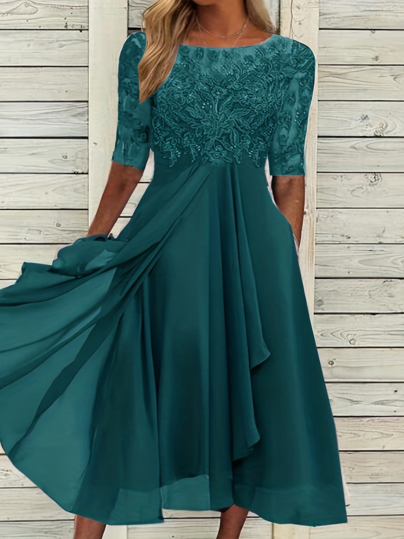 Women's Spring And Summer Bridesmaid Evening Dress