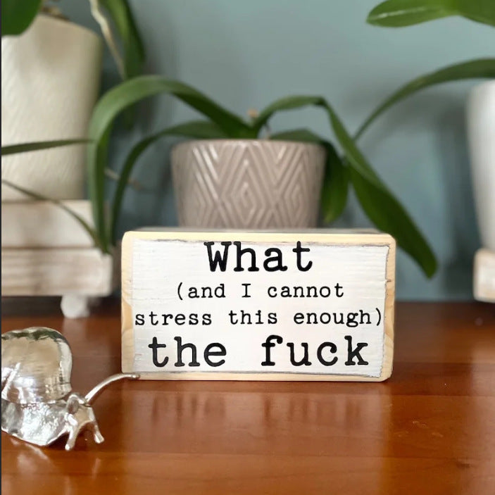 English Letters Desktop Ornaments