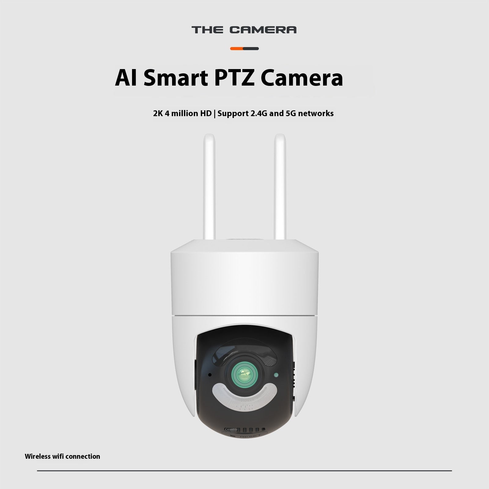 4 Million Security Monitoring Graffiti 5G Outdoor Dual Antenna