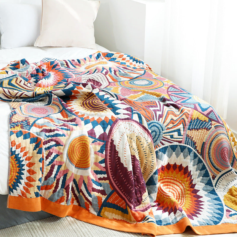 Gauze Cotton Towelling Quilt Single And Double