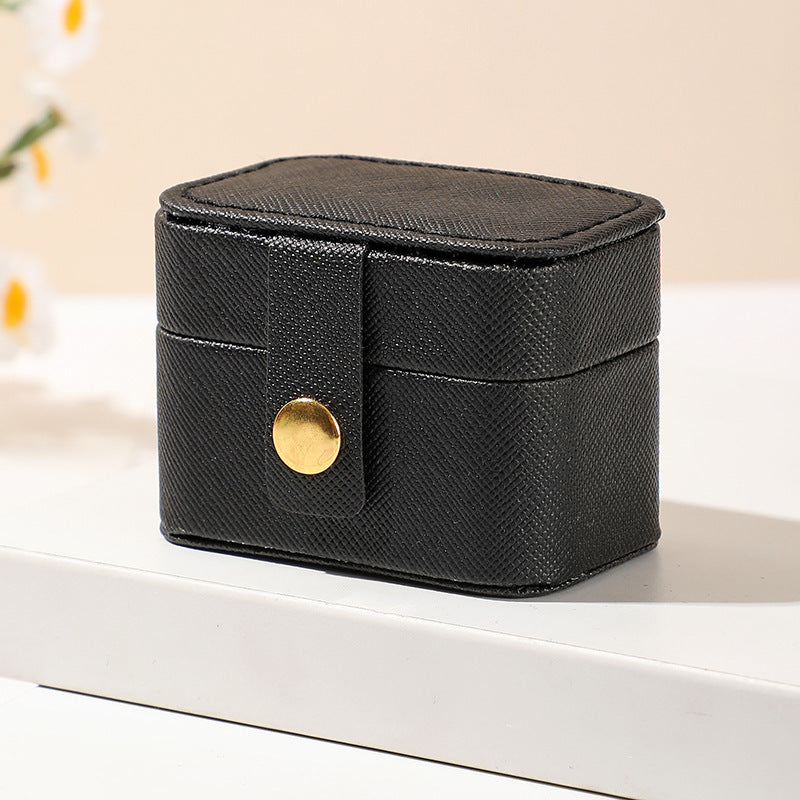 Portable Travel Jewelry Box And Small Ring Box