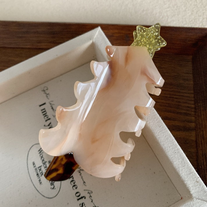 French Non-mainstream Style Christmas Series Grip Advanced Sense