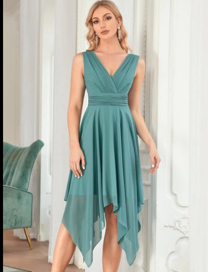 Retro Suspender Type French Midi Skirt Literary Temperament High Waist Solid Color Clothing