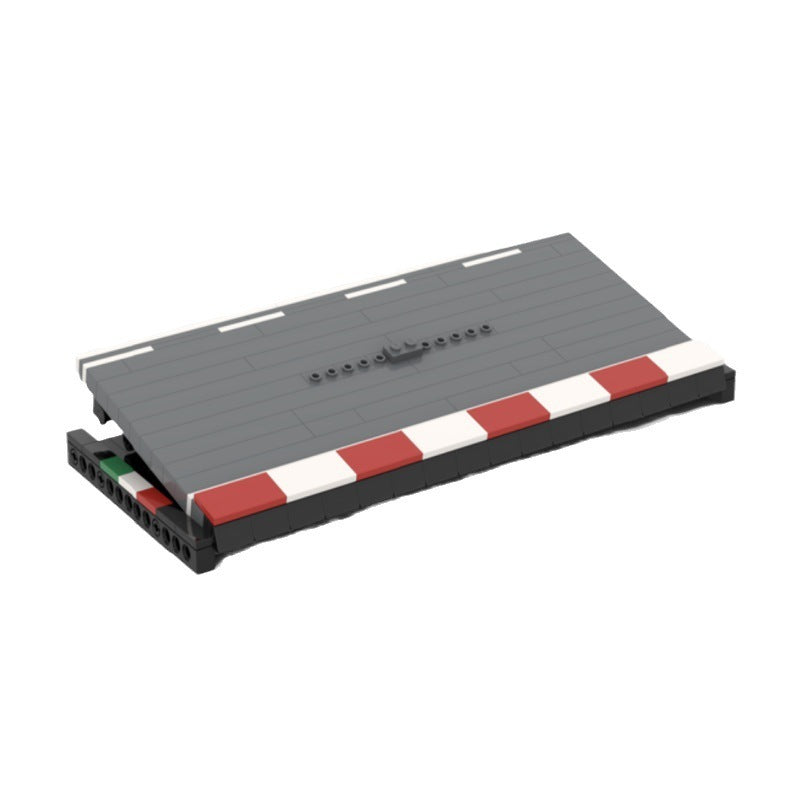 Garage Parking Lot Plastic Building Blocks Toy Model Ornaments